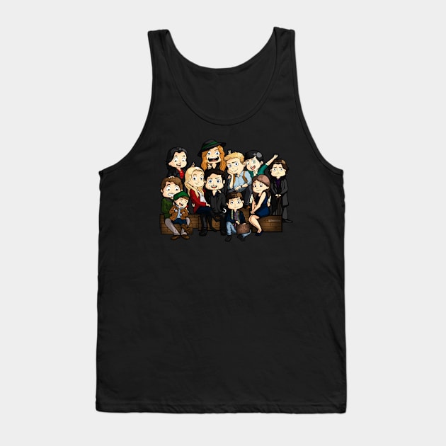 Family Tank Top by Jvosketches